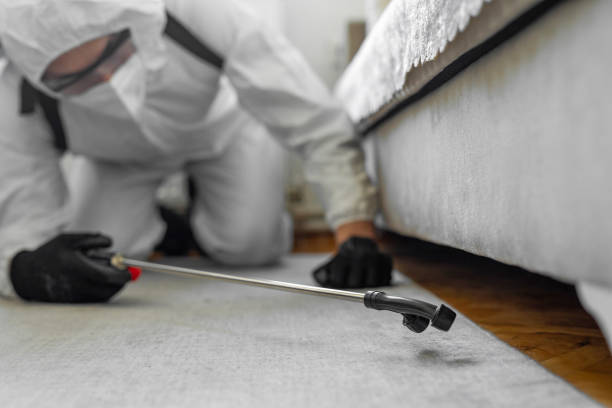 Professional Fumigation Services technician working in Pine Ridge at Crestwood, NJ